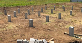 Фундамент на забивных жб сваях под ключ в Каменске-Уральском - фундамент из забивных железобетонных свай цена от 3126 руб/м2